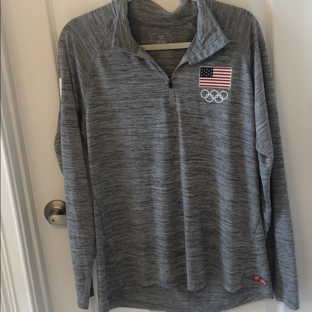 Team USA Olympics 3/4 Zip Up